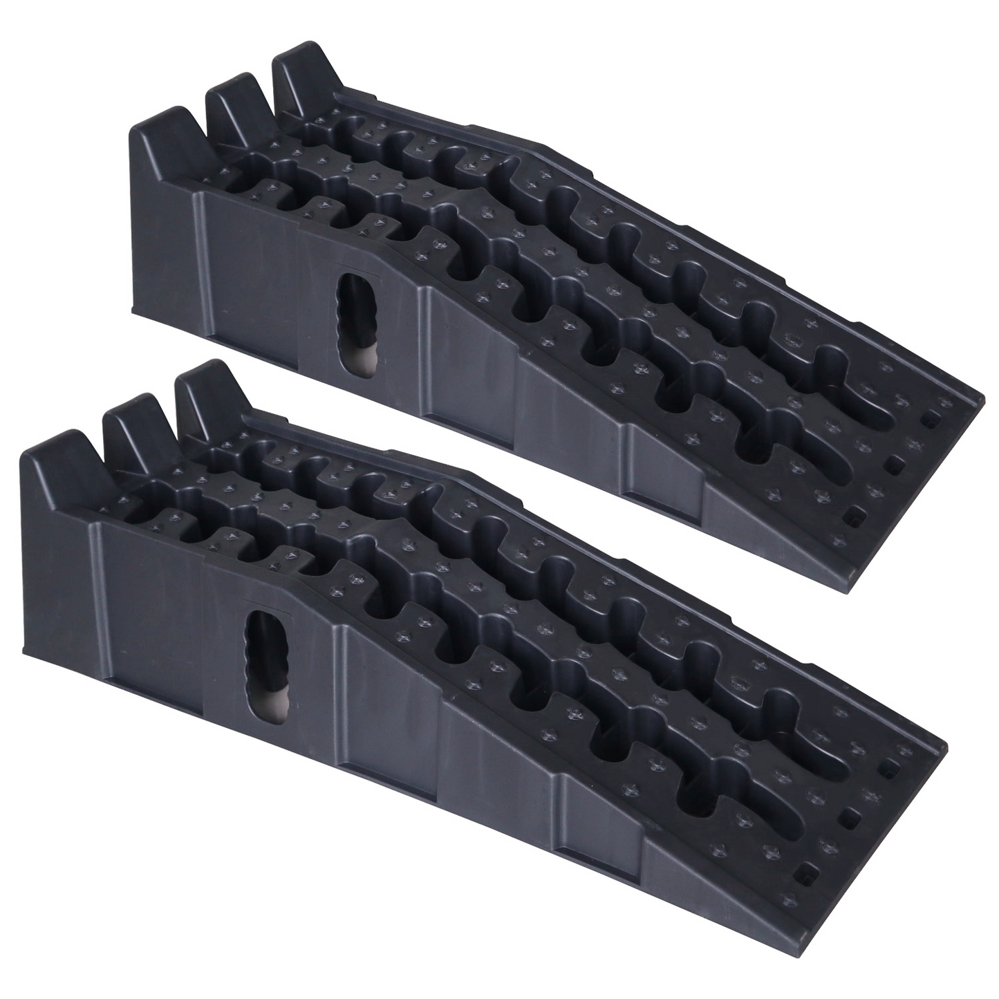 6.7" High Lift, Anti-Slip and Portable Car Ramps - Your Go-To for Garage Oil Changes and Vehicle Lift Needs