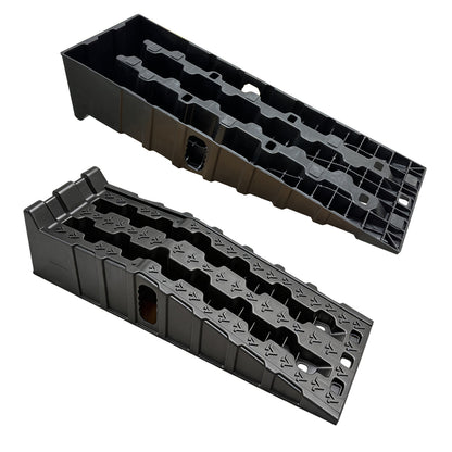 Anti-Slip Car Ramps 6.7" High Lift - Oil Change & Vehicle Lift