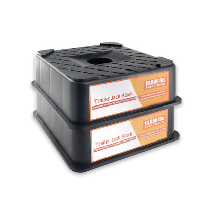 RV Leveling Blocks for 5th Wheel & Scissor Jack - 16000lb Cap